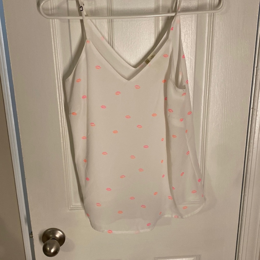 White tank top